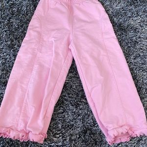 Roots toddler girl cotton pants 2T